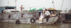 chụp hình cưới chợ nổi cái răng