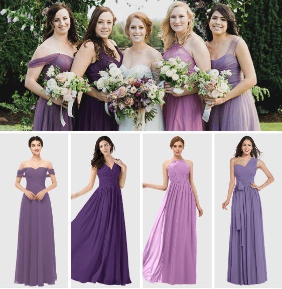 Váy cưới màu tím đẹp “MƠ MÀNG” cho cô dâu hiện đại | Trang phục trang  trọng, Cô dâu, Màu tím