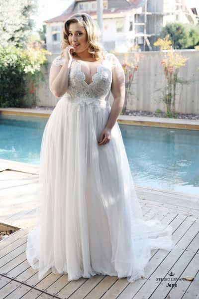 váy cưới đẹp cho người mập